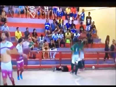 PLAYER HITS THE ARBITRATOR