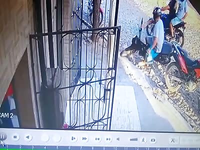 Cold Blooded Murder Caught on CCTV 