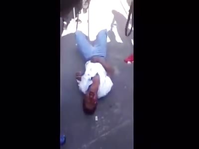 THIEF RECEIVES PUNISHMENT