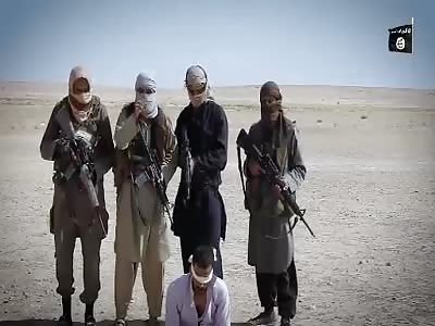 new isis  exucution of prisioner