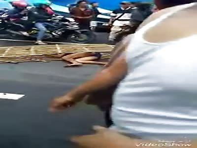 MAN RECEIVES PUNISHMENT