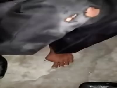 MAN RECEIVES PUNISHMENT