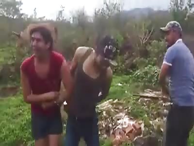 COUPLE RECEIVING PUNISHMENT