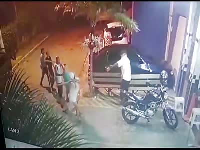 CCTV Murder: Brutal Hockey Stick Attack