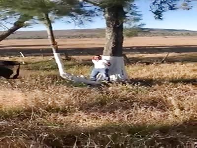 NEW: Mexican Narcos Execute Man by Shooting Him with Rifles