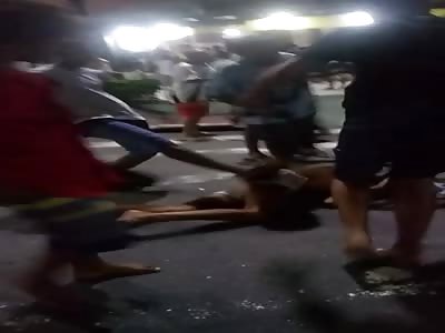 THIEF RECEIVES PUNISHMENT