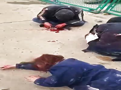 SEQUENCES OF EXPLOSION IN CHEMICAL PLANT IN CHINA