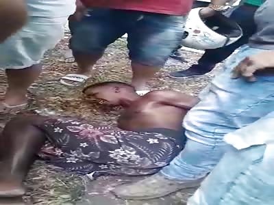 MAN RECEIVES PUNISHMENT