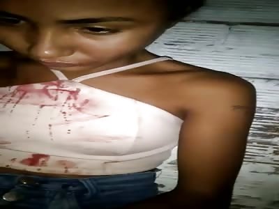 Another inmate`s bitch gets unwanted haircut for cheating