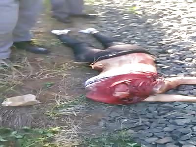 Girl Behaded by Train