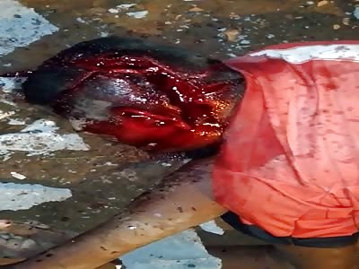 AGONY: Head destroyed by Concrete Blocks Looks Like This