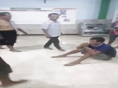 THIEF RECEIVING PUNISHMENT