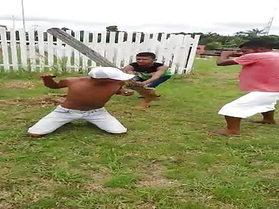 THIEF RECEIVING PUNISHMENT