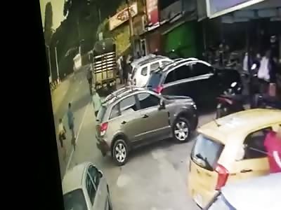 Scooter Rider Pulverized.