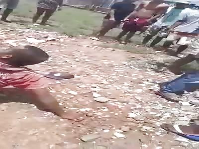 MAN RECEIVES PUNISHMENT