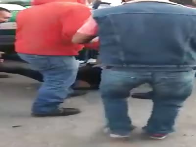 MAN RECEIVES PUNISHMENT