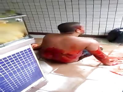 Dying Man is Filmed by Curious Bystanders