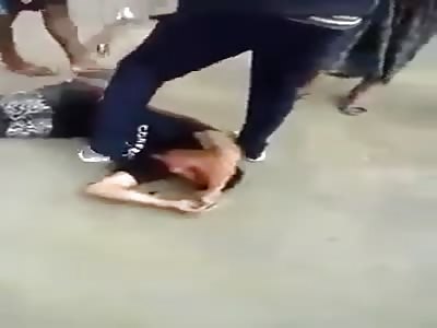 MAN RECEIVES PUNISHMENT