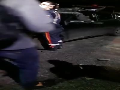 ACCIDENT OF MOTORCYCLIST