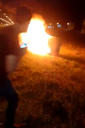 Angry Mob Beats Drunk Driver Who Killed Three 