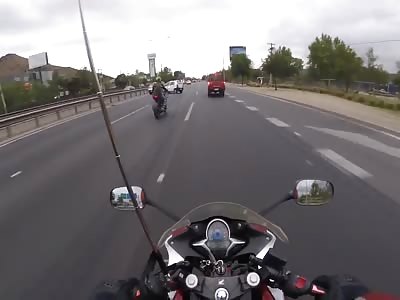 ACCIDENT OF MOTORCYCLISTS