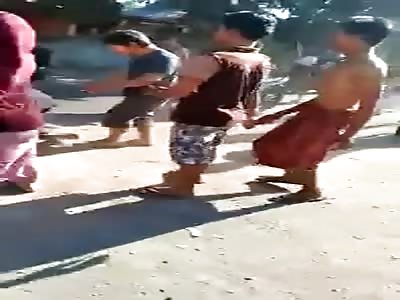 MAN RECEIVES PUNISHMENT