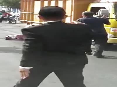 ACCIDENT: CRUSHED LEG