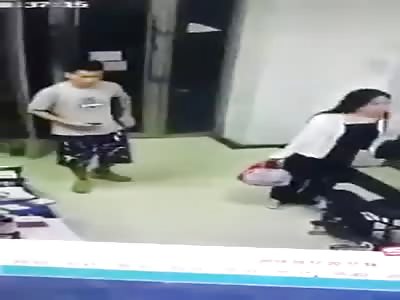 Perv Silently sniffing a butt