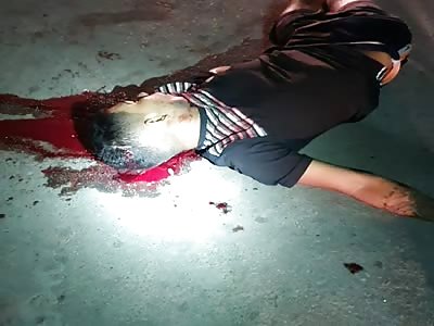 DEAD BY SHOT IN THE HEAD