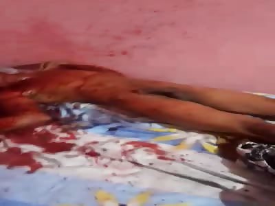 MAN FOUND DEAD IN HIS BED