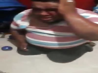 Fat Ass Caught Stealing & Lightly Punished