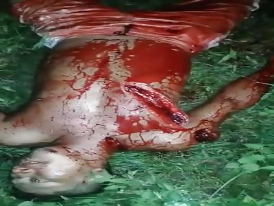 Another Poor Bastard Gets Brutal Machete'd