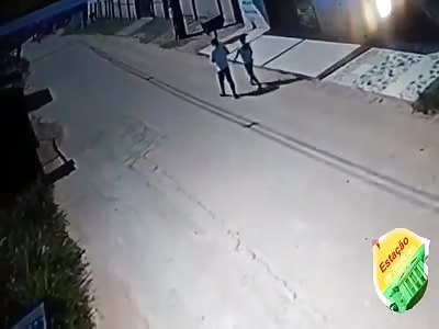 CCTV: MAN KILLED BY RIVALS