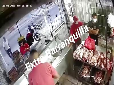 fucking thief almost killed defenseless young man