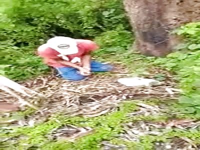 MAN RECEIVES PUNISHMENT