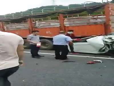 ACCIDENT WTF!!! BRUTAL 