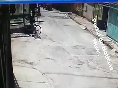 rival scampering the rival down the street