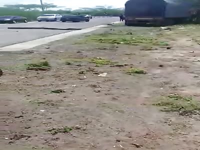 ACCIDENT WTF!!! BRUTAL 