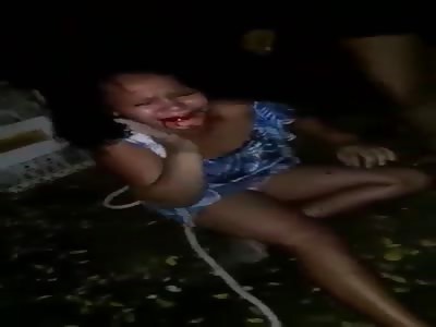 Gang Try to Burn Girl Alive