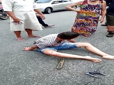 Young homeless man beaten for stealing