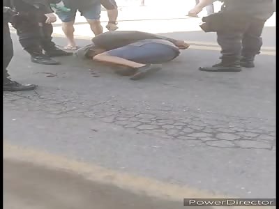 Neither the police can stop the punishment of the thief