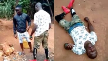 Man Provokes Another Man Into A Fight And Ends Up Getting His Shit Wrecked