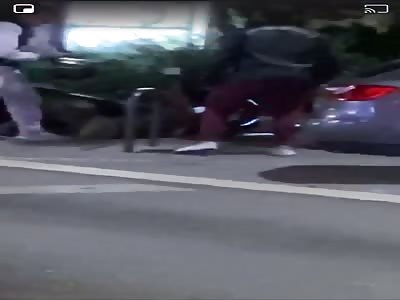 Man brutally beaten with helmets