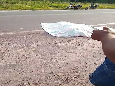 Holy shit his brains popped out