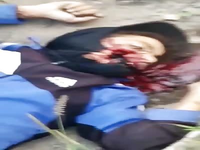 thief took a bullet in the face