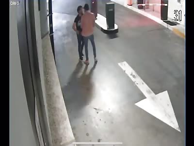 Man receives brutal blow