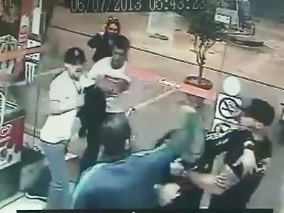 MMA Fighters vs Delinquents (BRAZIL)