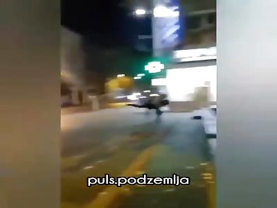 Fight  after verbal argument in facebook