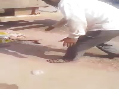 Oil tanker and women road accident in MP