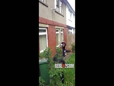 terible kid: is punched kick and jumped by two young teens